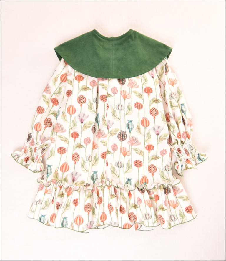 VESTIDO FLORES NIÑA