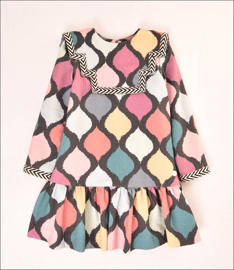 VESTIDO GOTAS NIÑA