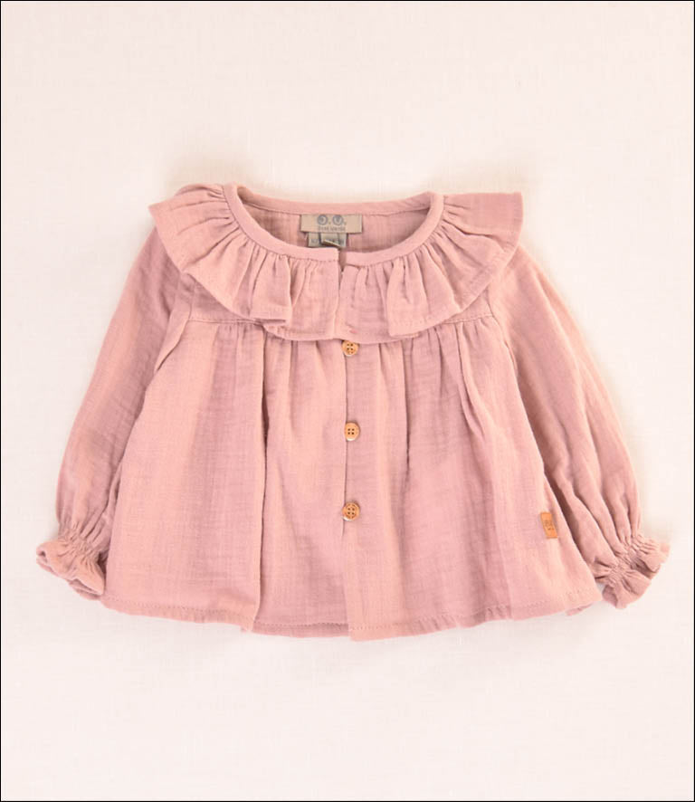 BLUSA GASA LISA BEBE