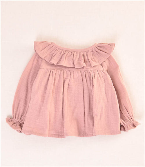 BLUSA GASA LISA BEBE