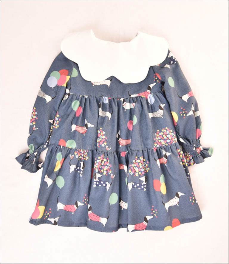 VESTIDO PERRITOS NIÑA