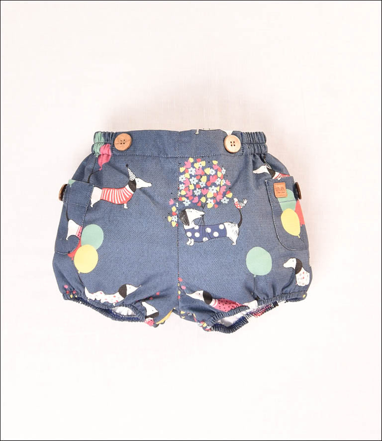 PANTALON RANA PERRITOS BEBE