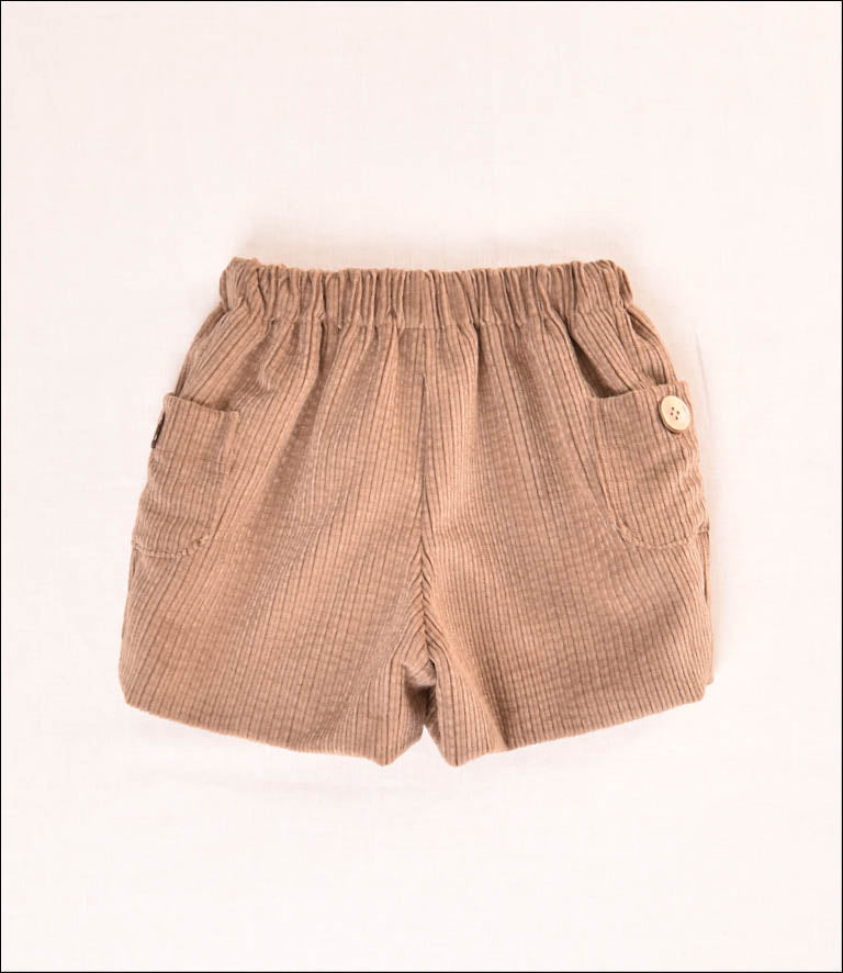 PANTALON CORTO PANA NIÑO
