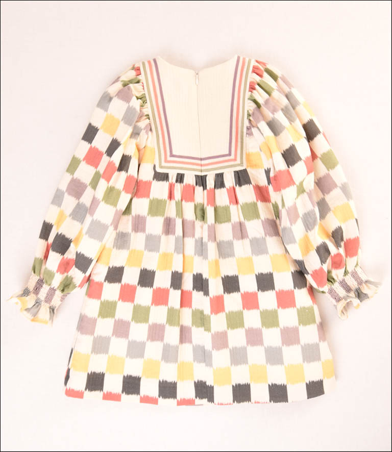 VESTIDO DAMERO NIÑA