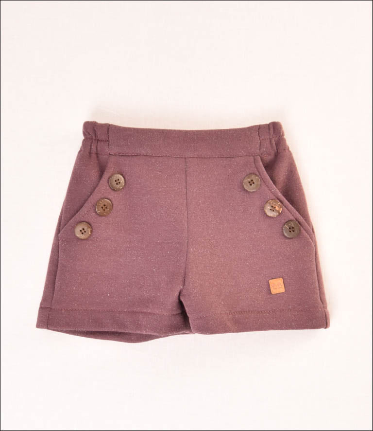 SHORT FELPA NIÑA