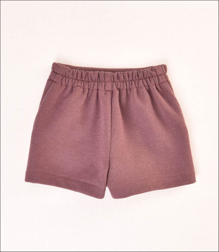 SHORT FELPA NIÑA