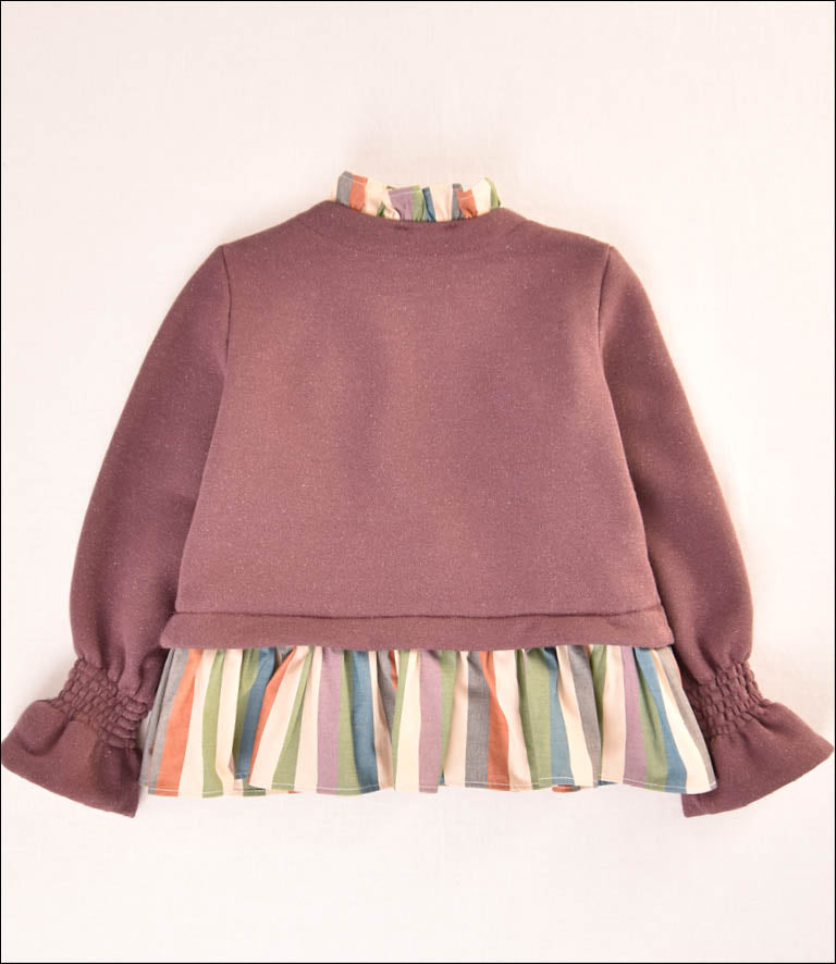 SUDADERA RAYAS NIÑA