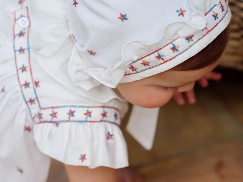 VESTIDO ESTRELLAS BEBE 3P