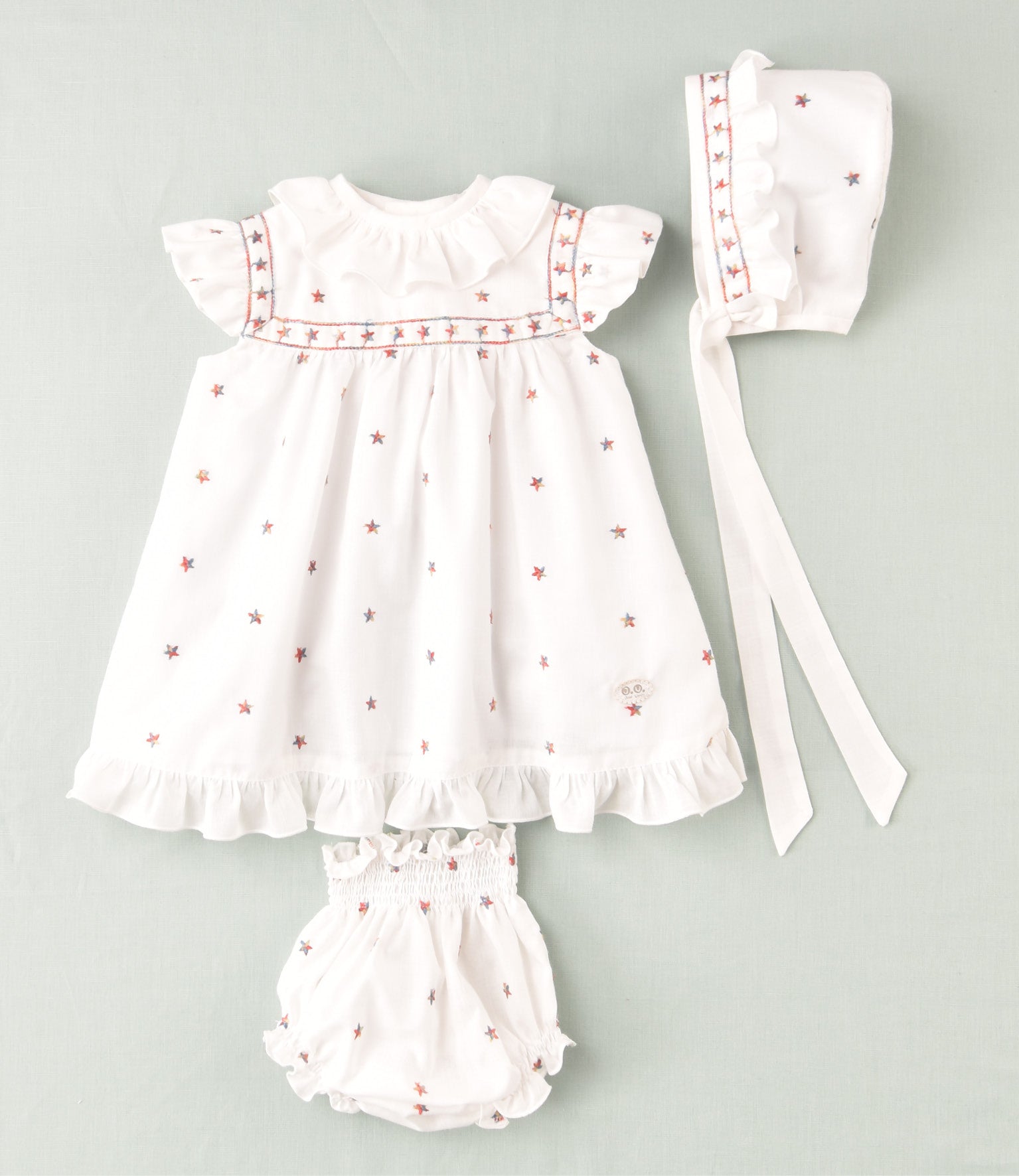VESTIDO ESTRELLAS BEBE 3P