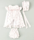 ROBE ÉTOILES BÉBÉ 3P