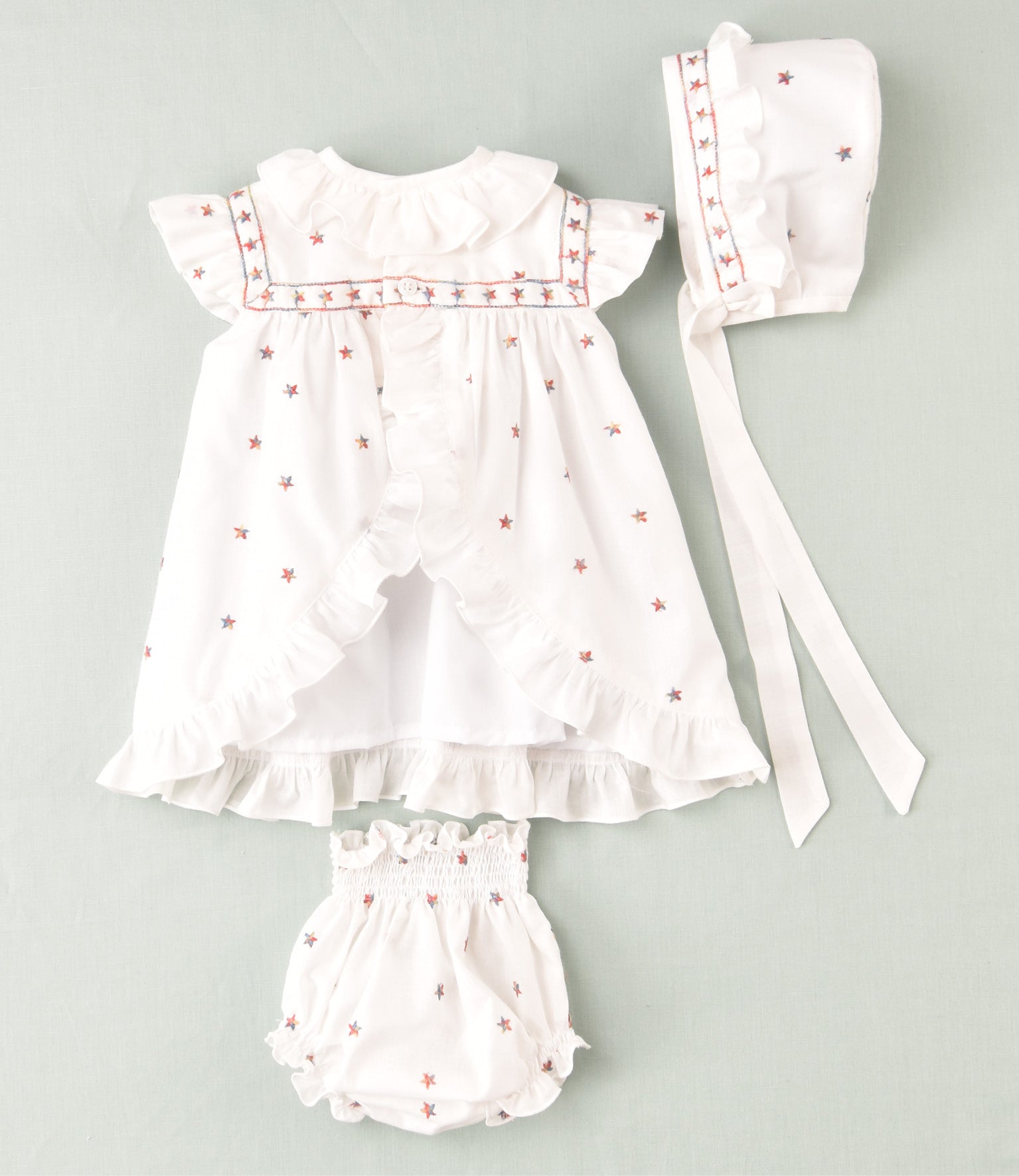 VESTIDO ESTRELLAS BEBE 3P