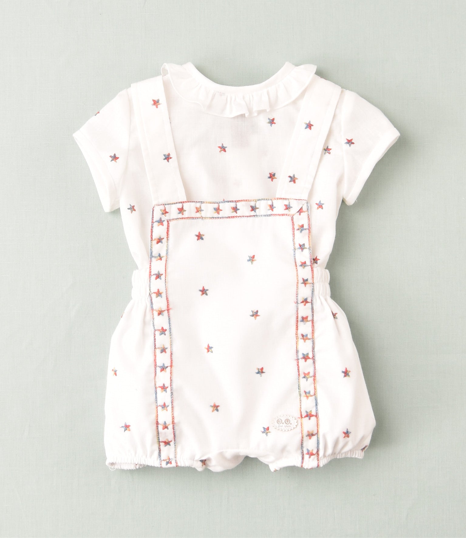 CONJUNTO RANA ESTRELLAS BEBE 2P