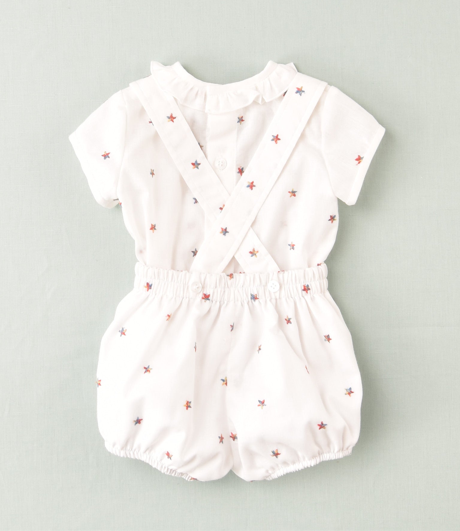 CONJUNTO RANA ESTRELLAS BEBE 2P