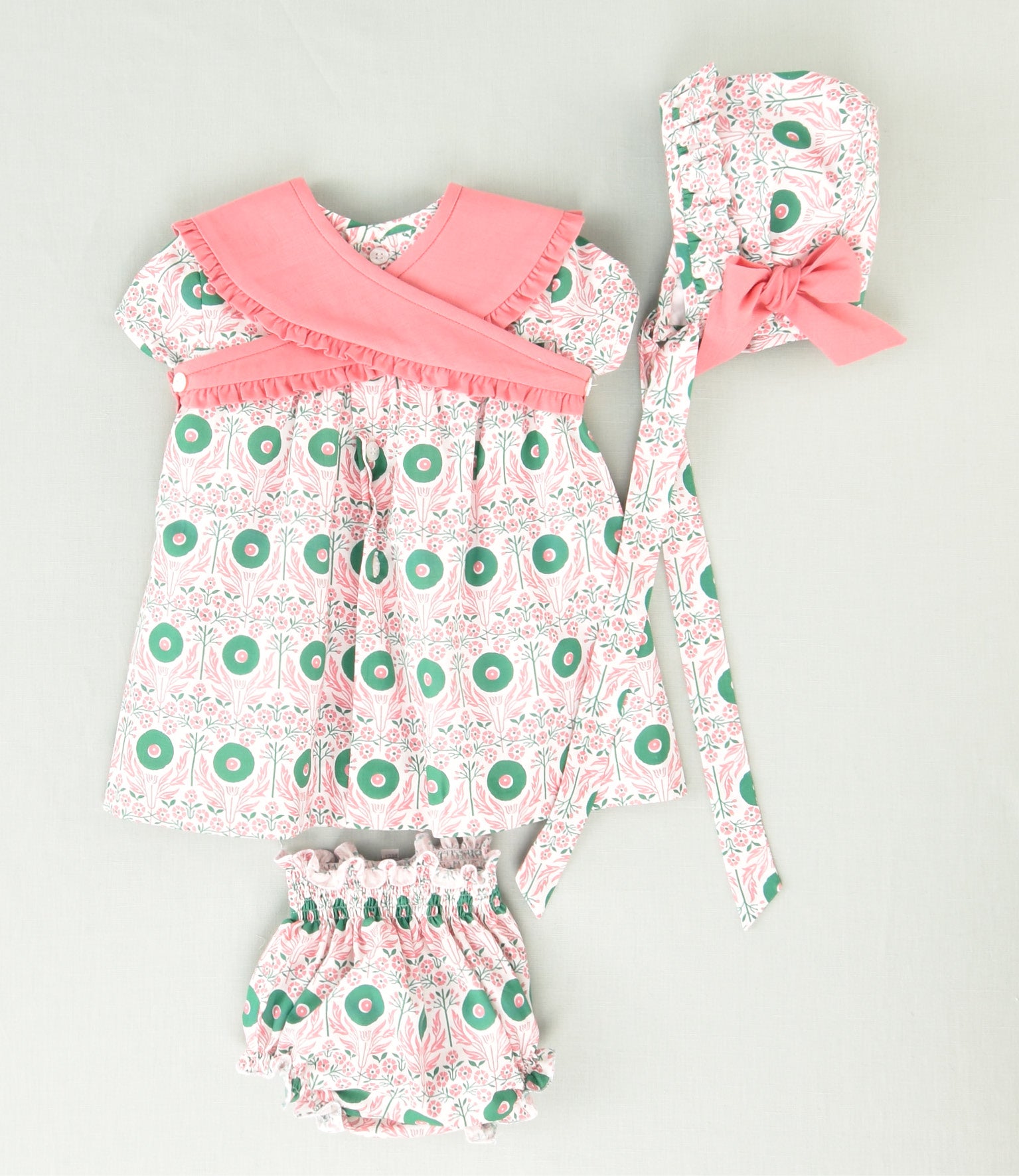 VESTIDO ESTAMPADO BEBE 3P