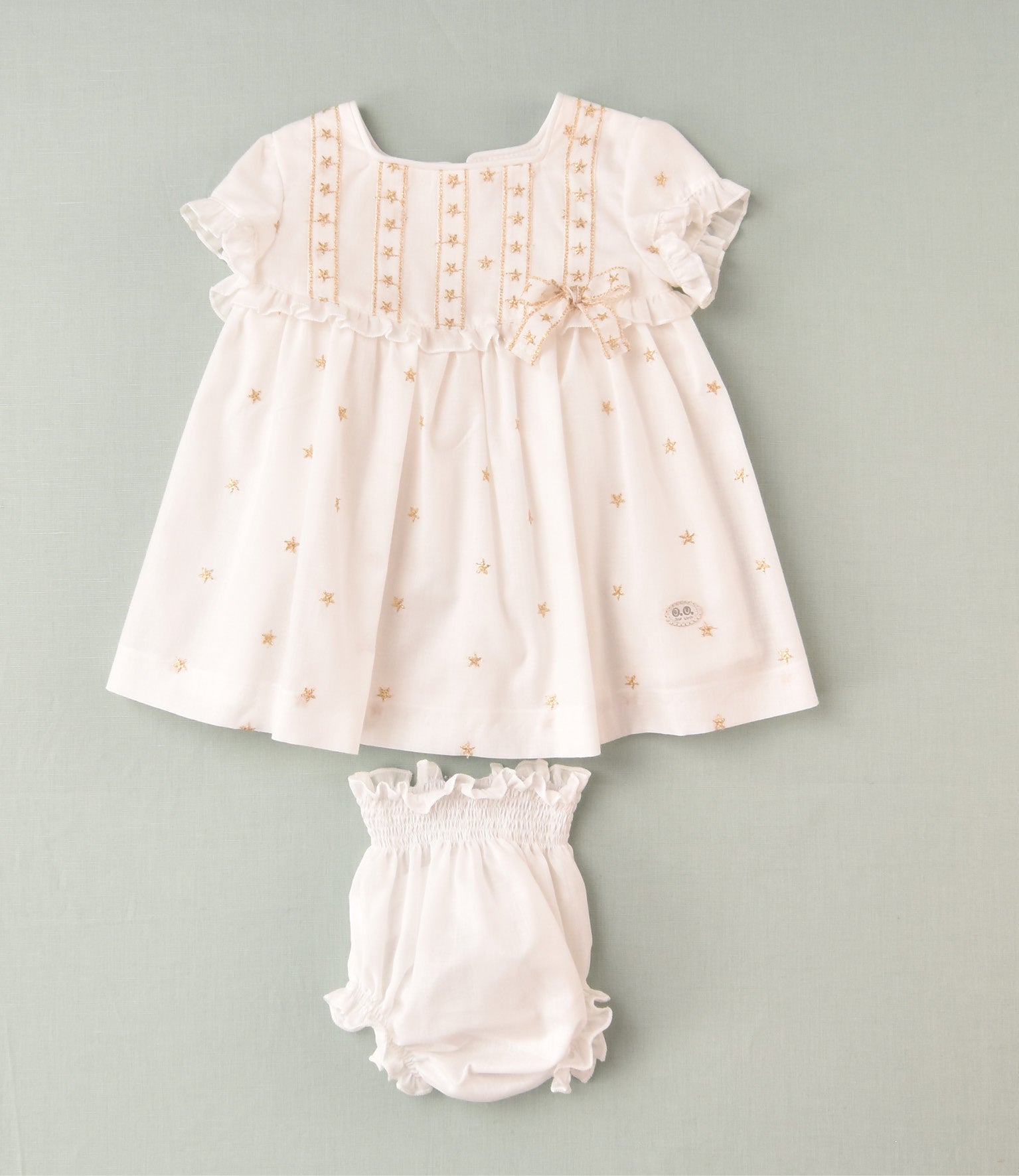 VESTIDO ESTRELLAS BEBE 2P