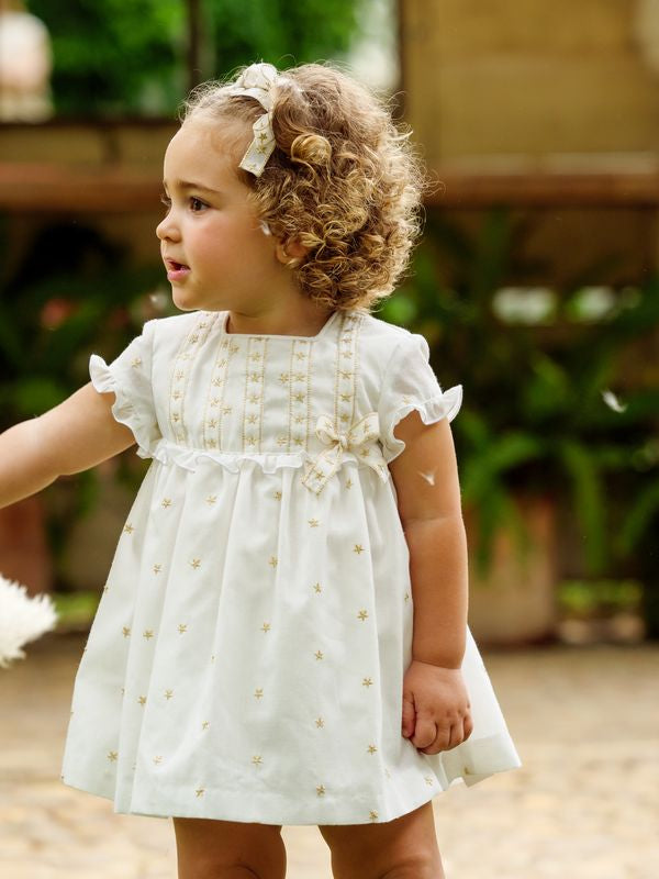 VESTIDO ESTRELLAS BEBE 2P