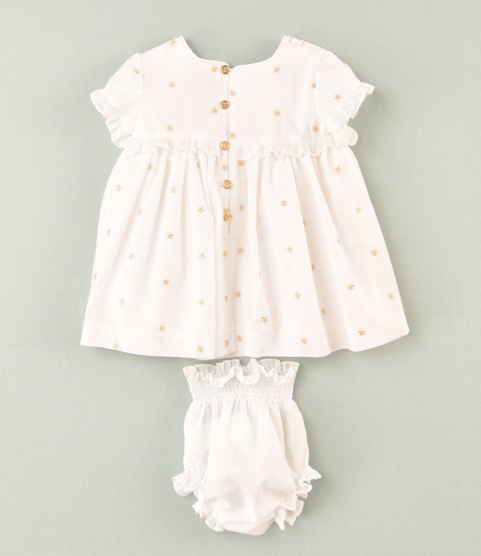 VESTIDO ESTRELLAS BEBE 2P