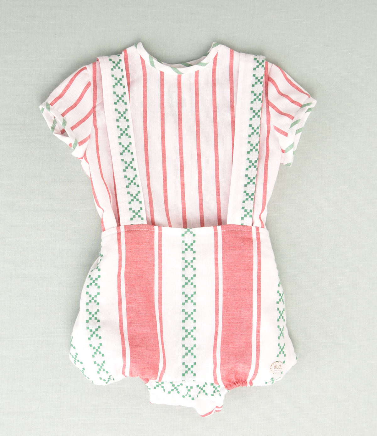 CONJUNTO RAYAS BEBE 2P