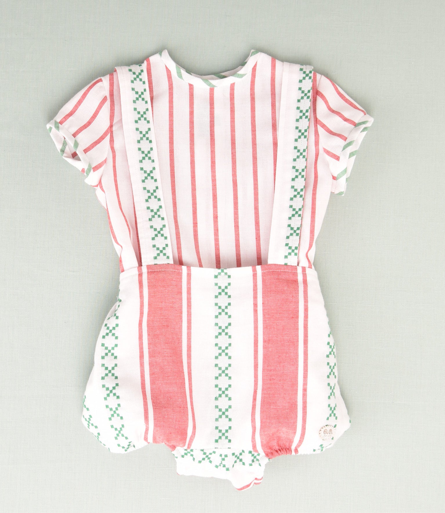 CONJUNTO RAYAS BEBE 2P