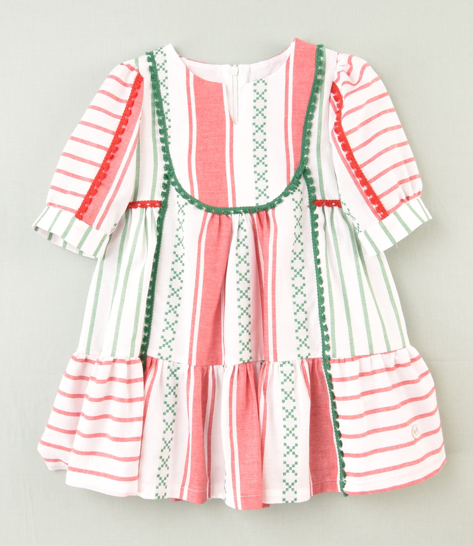 VESTIDO RAYAS NIÑA