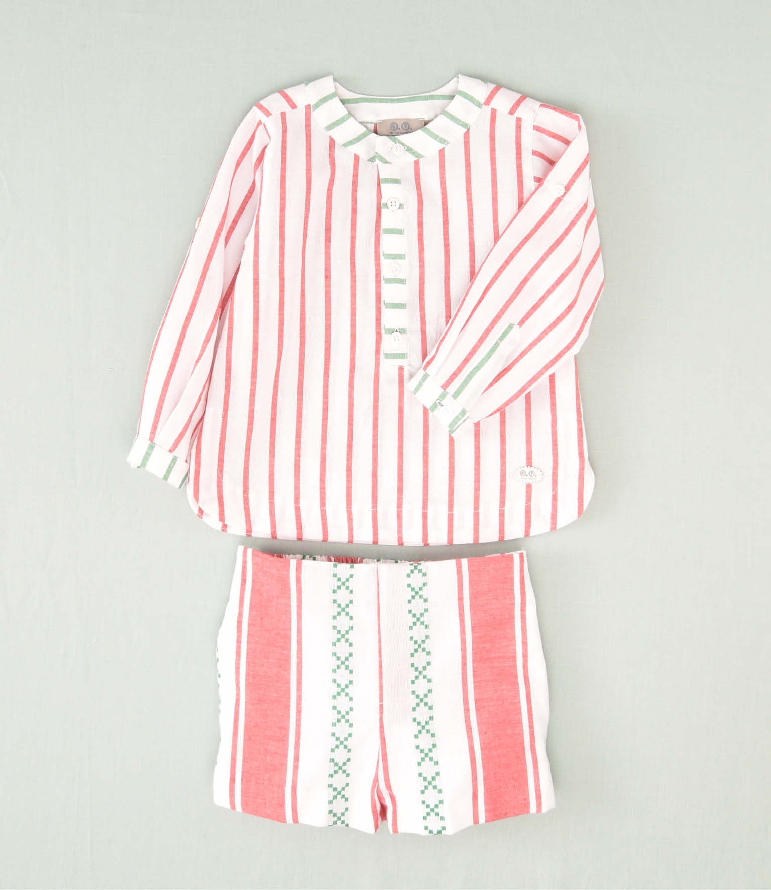 CONJUNTO RAYAS NIÑO 2P