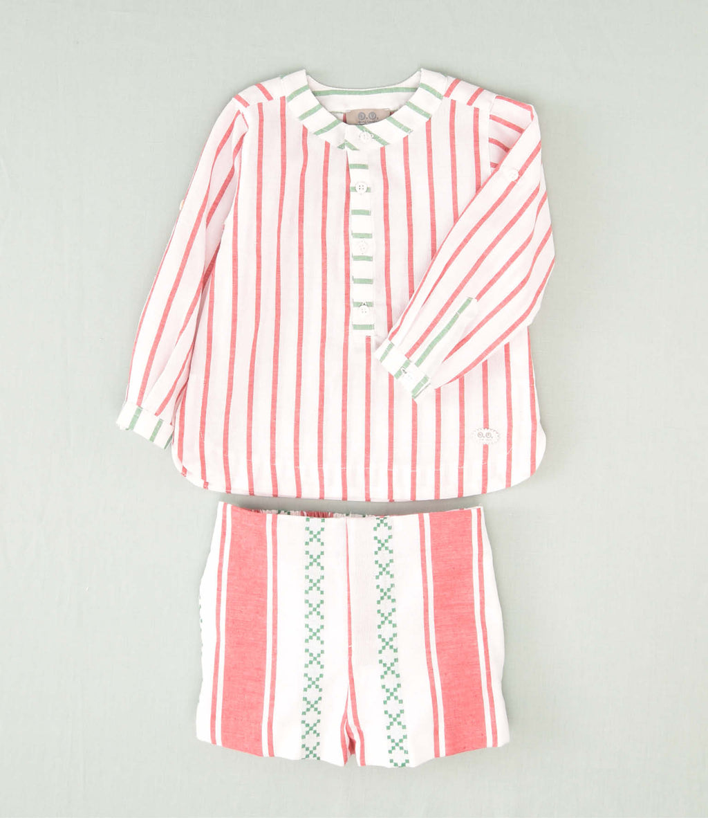 CONJUNTO RAYAS NIÑO 2P