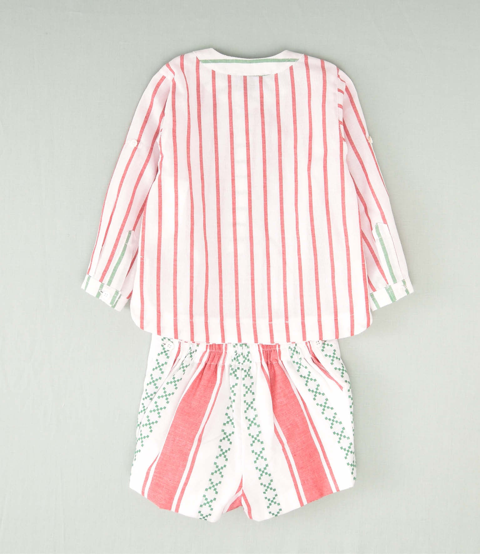 CONJUNTO RAYAS NIÑO 2P