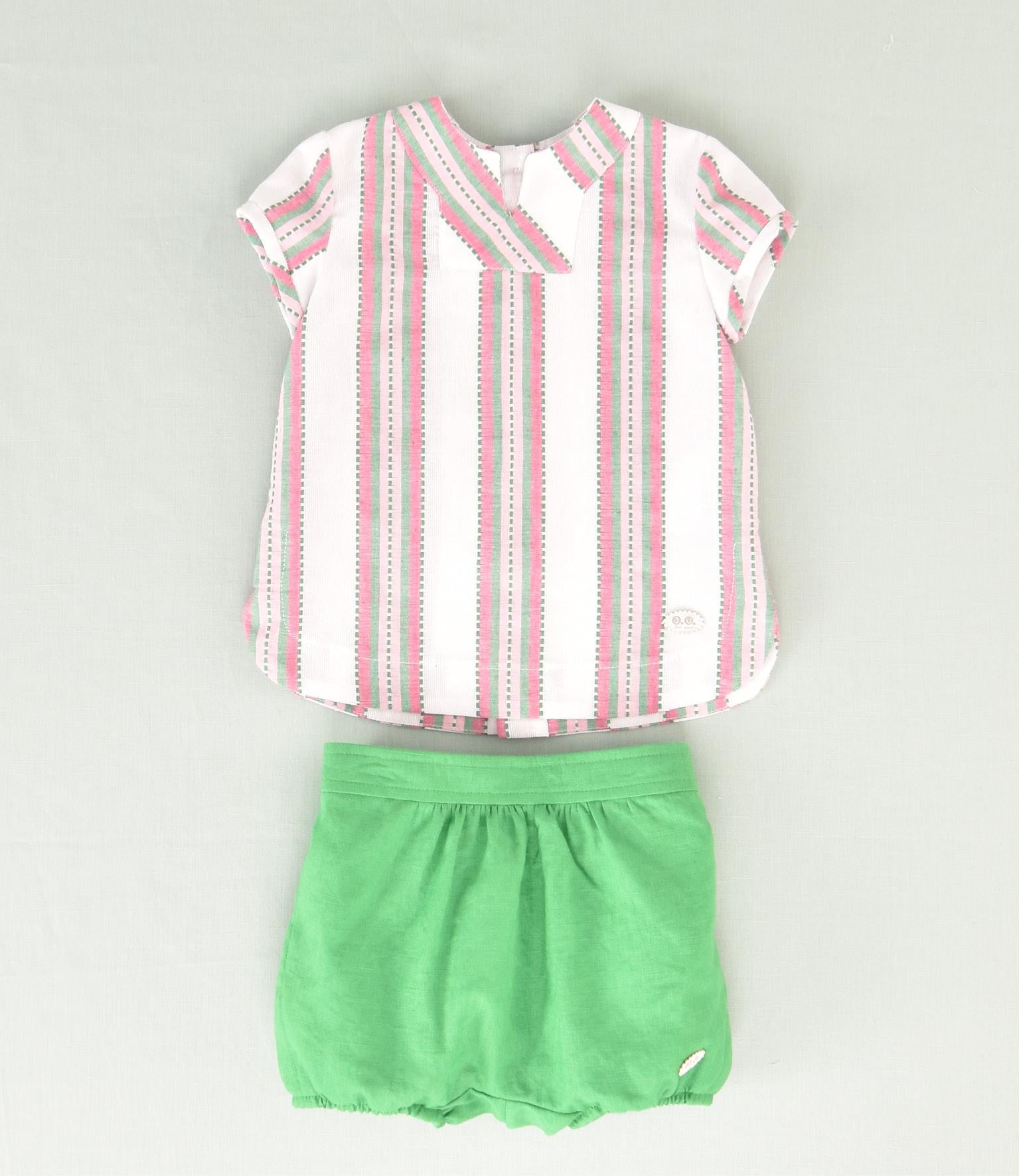CONJUNTO TRICOLOR BEBE 2P