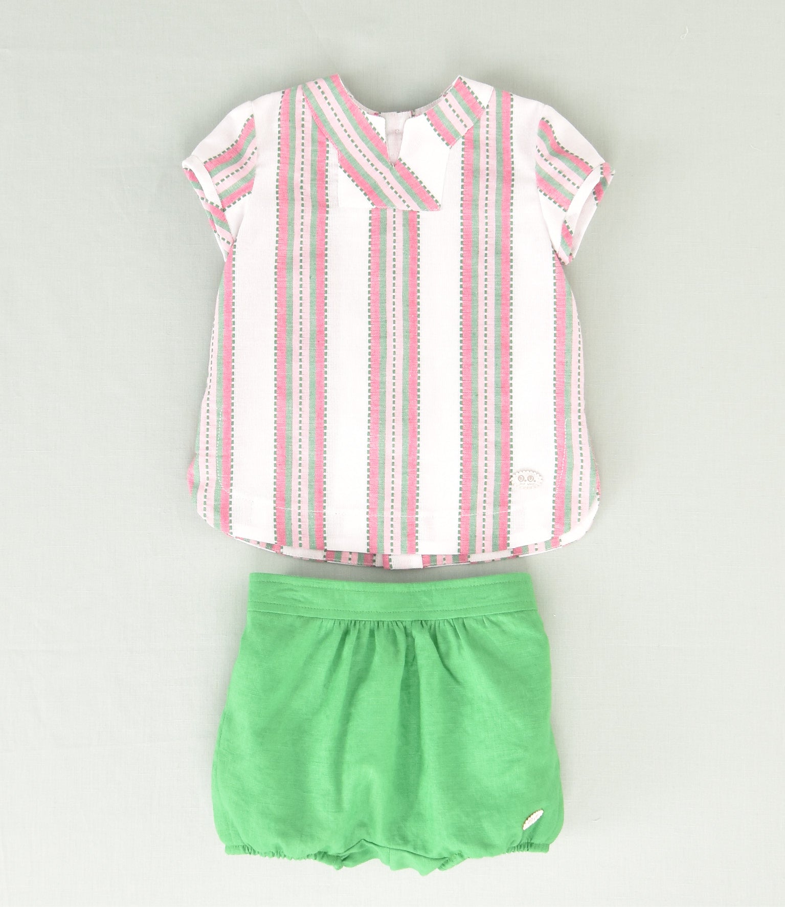 CONJUNTO TRICOLOR BEBE 2P