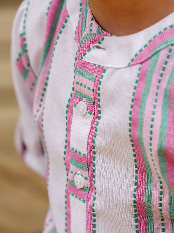 CONJUNTO TRICOLOR NIÑO 2P