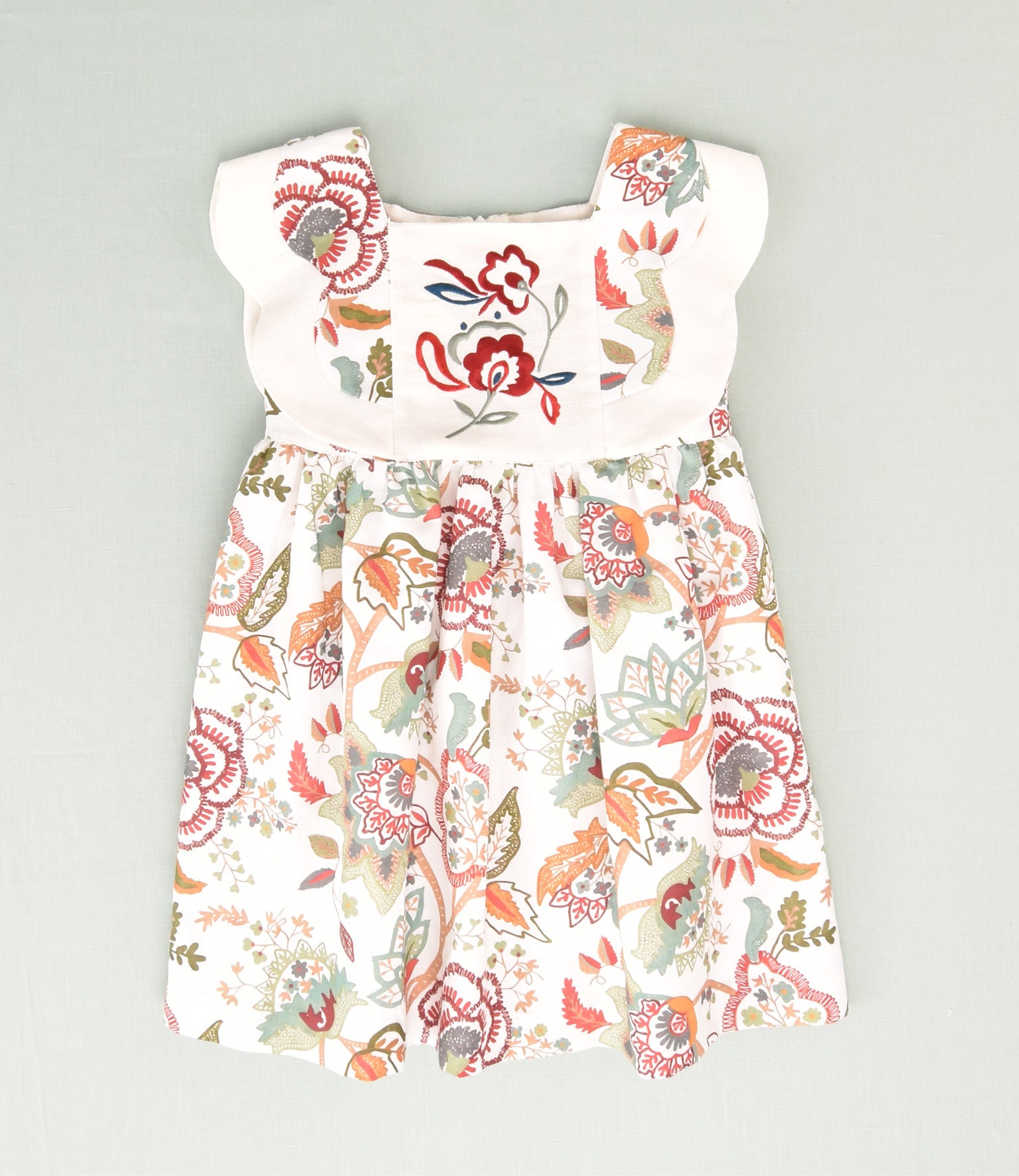 VESTIDO FLORES NIÑA