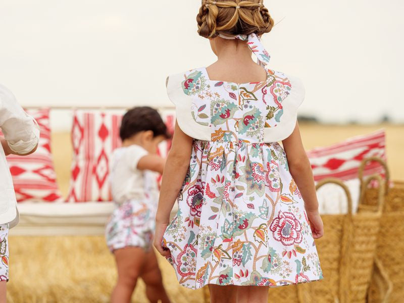 VESTIDO FLORES NIÑA