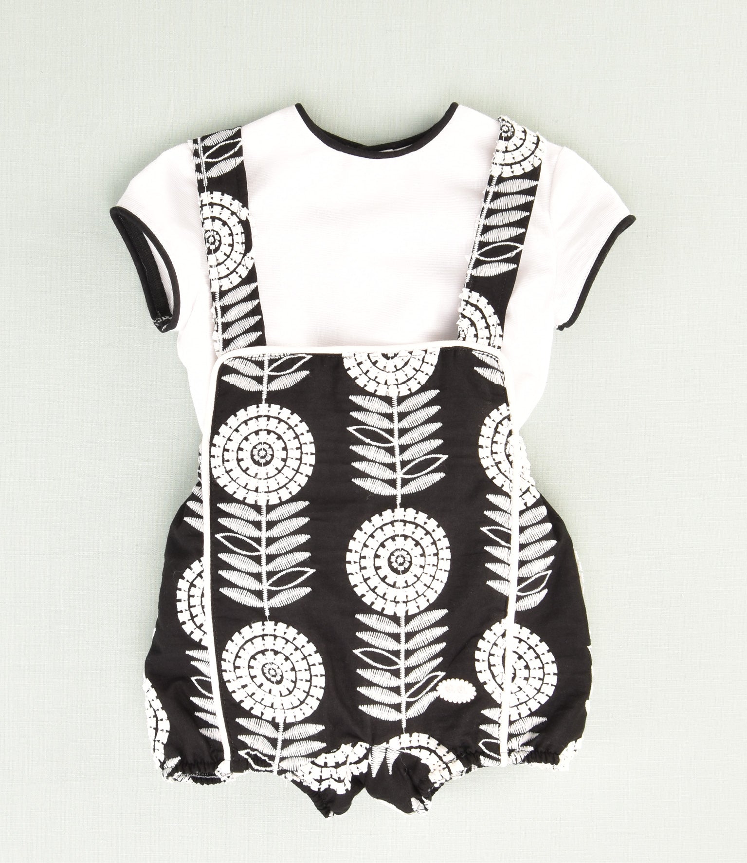 CONJUNTO BORDADO BEBE 2P