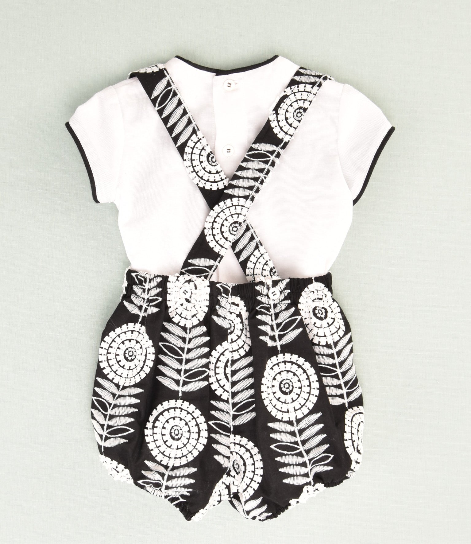 CONJUNTO BORDADO BEBE 2P