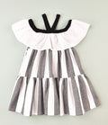 VESTIDO RAYAS NEGRAS NIÑA