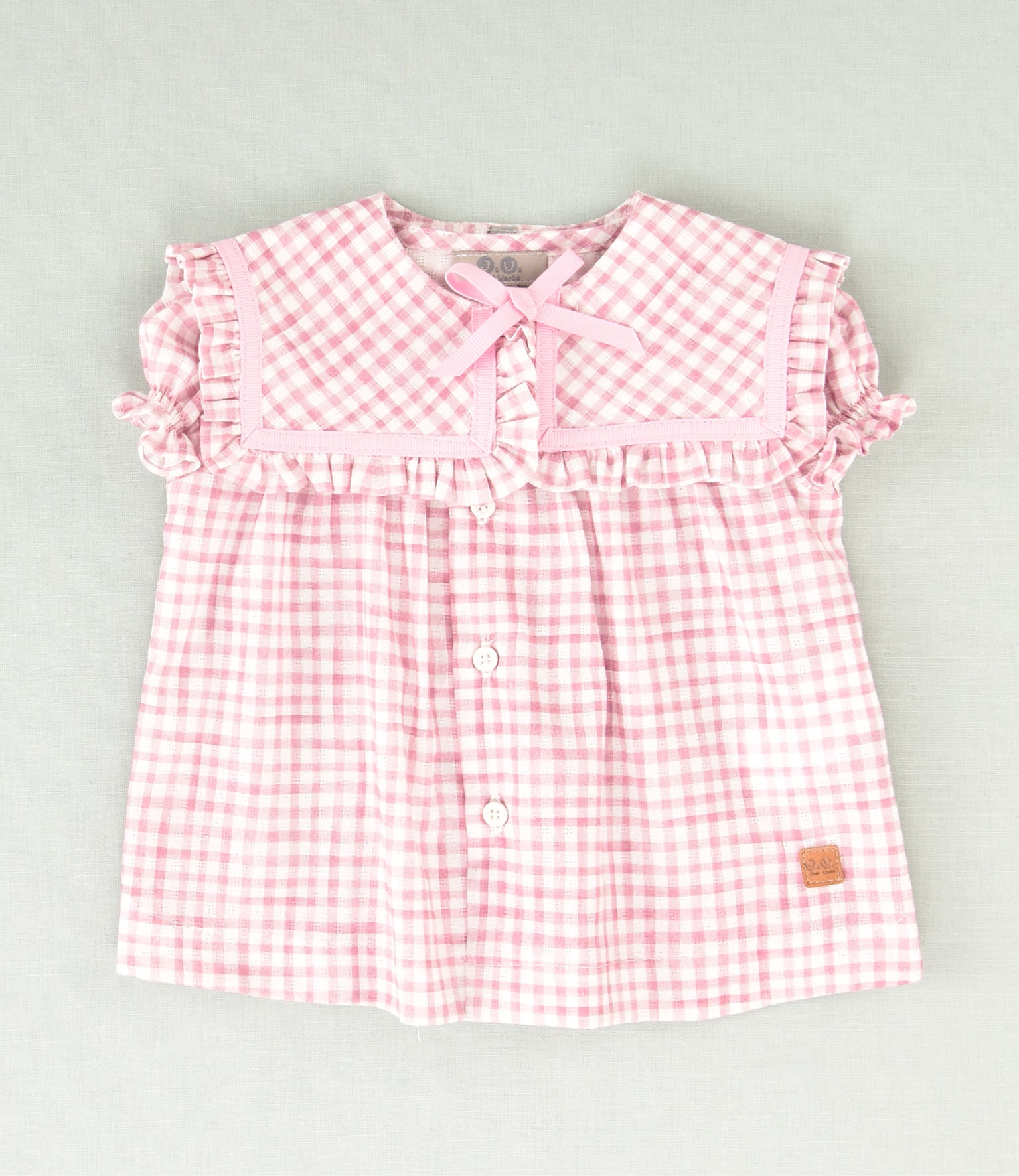 BLUSA VICHY BEBE NIÑA