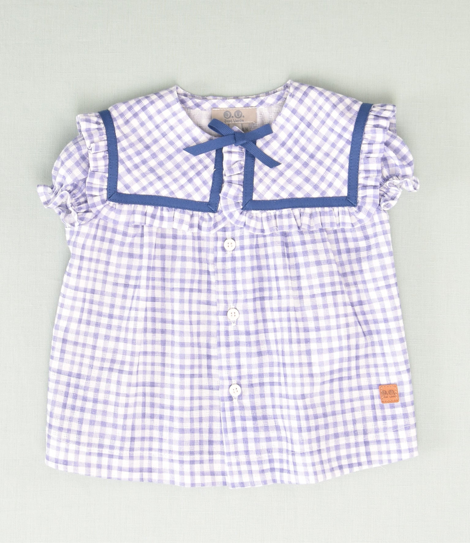 BLUSA VICHY BEBE NIÑA