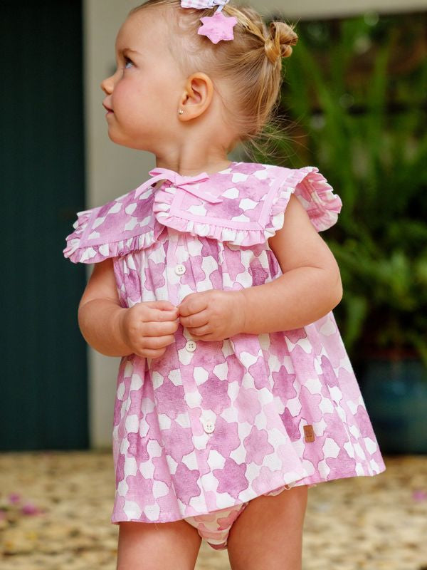 VESTIDO ESTRELLAS BEBE
