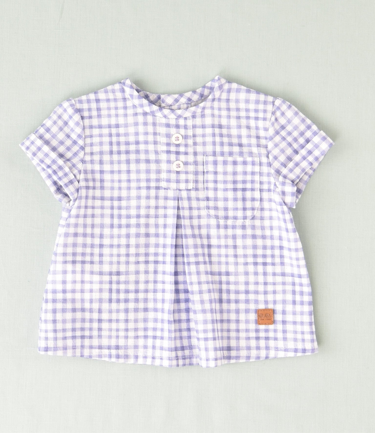 BLUSA VICHY BEBE NIÑO