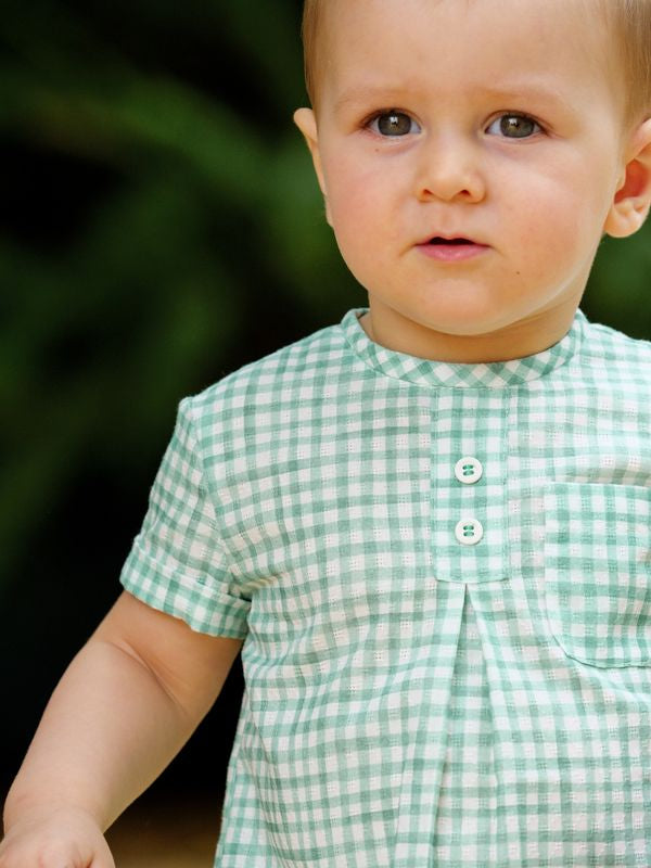 BLUSA VICHY BEBE NIÑO