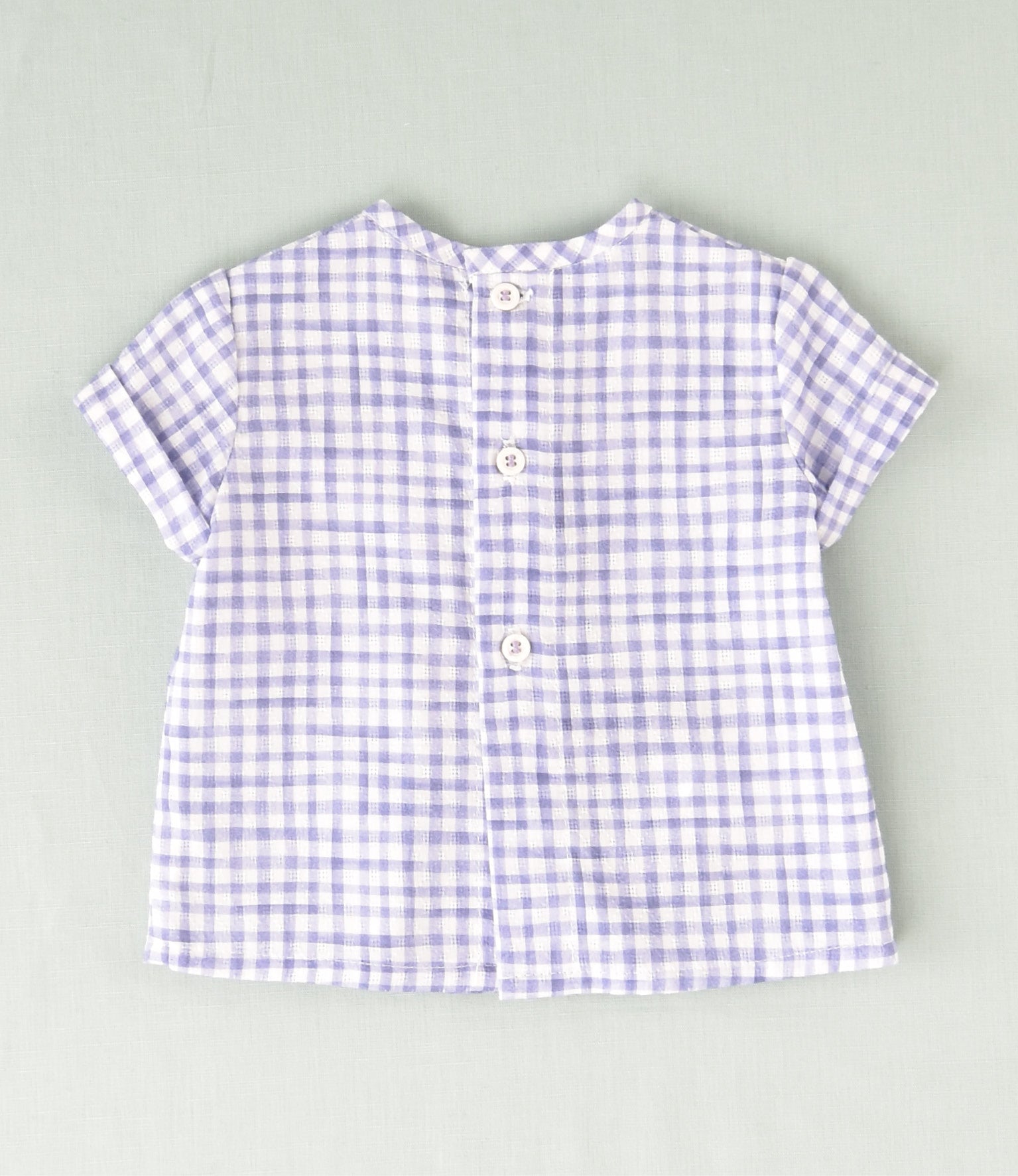 BLUSA VICHY BEBE NIÑO