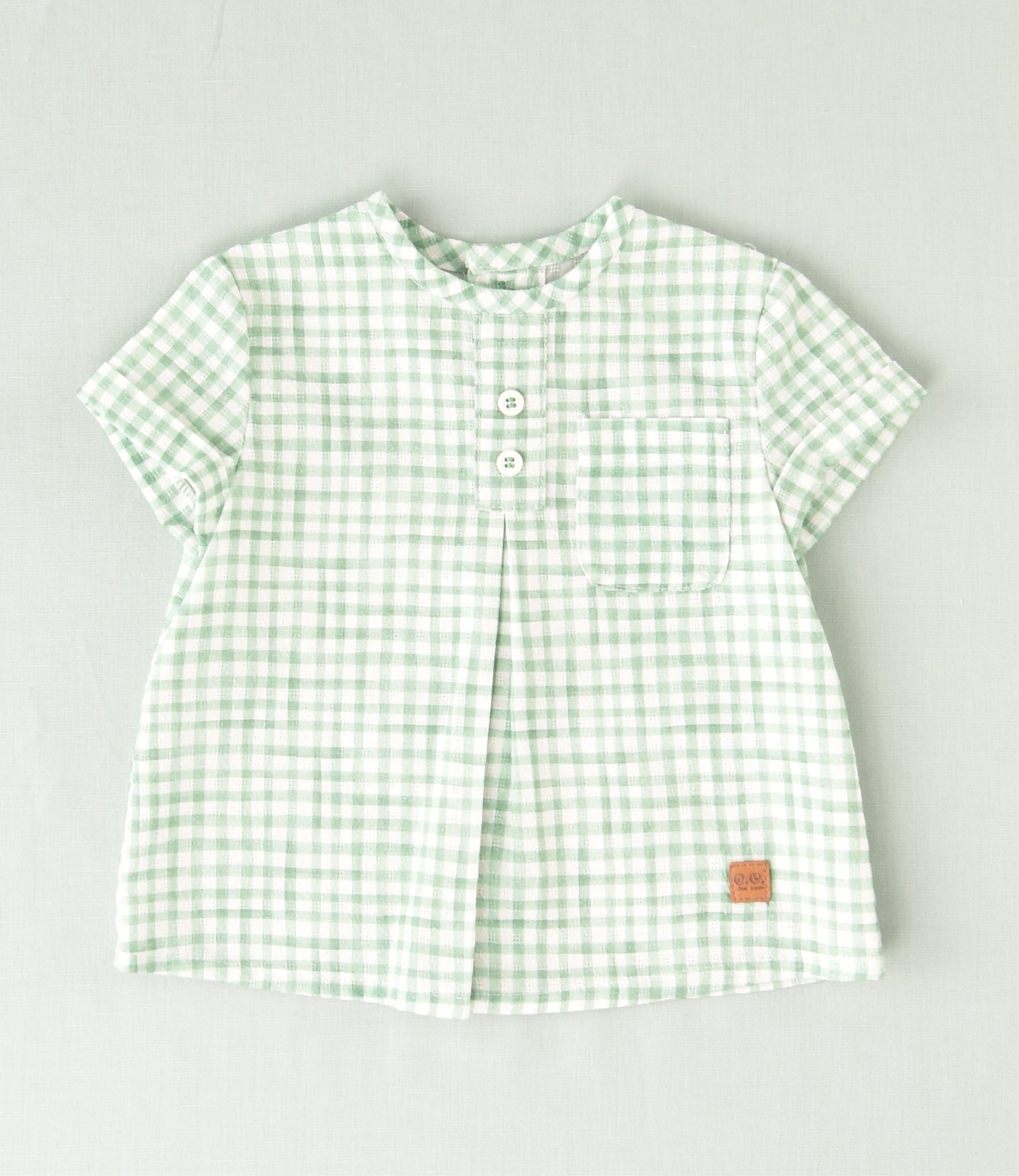 BLUSA VICHY BEBE NIÑO