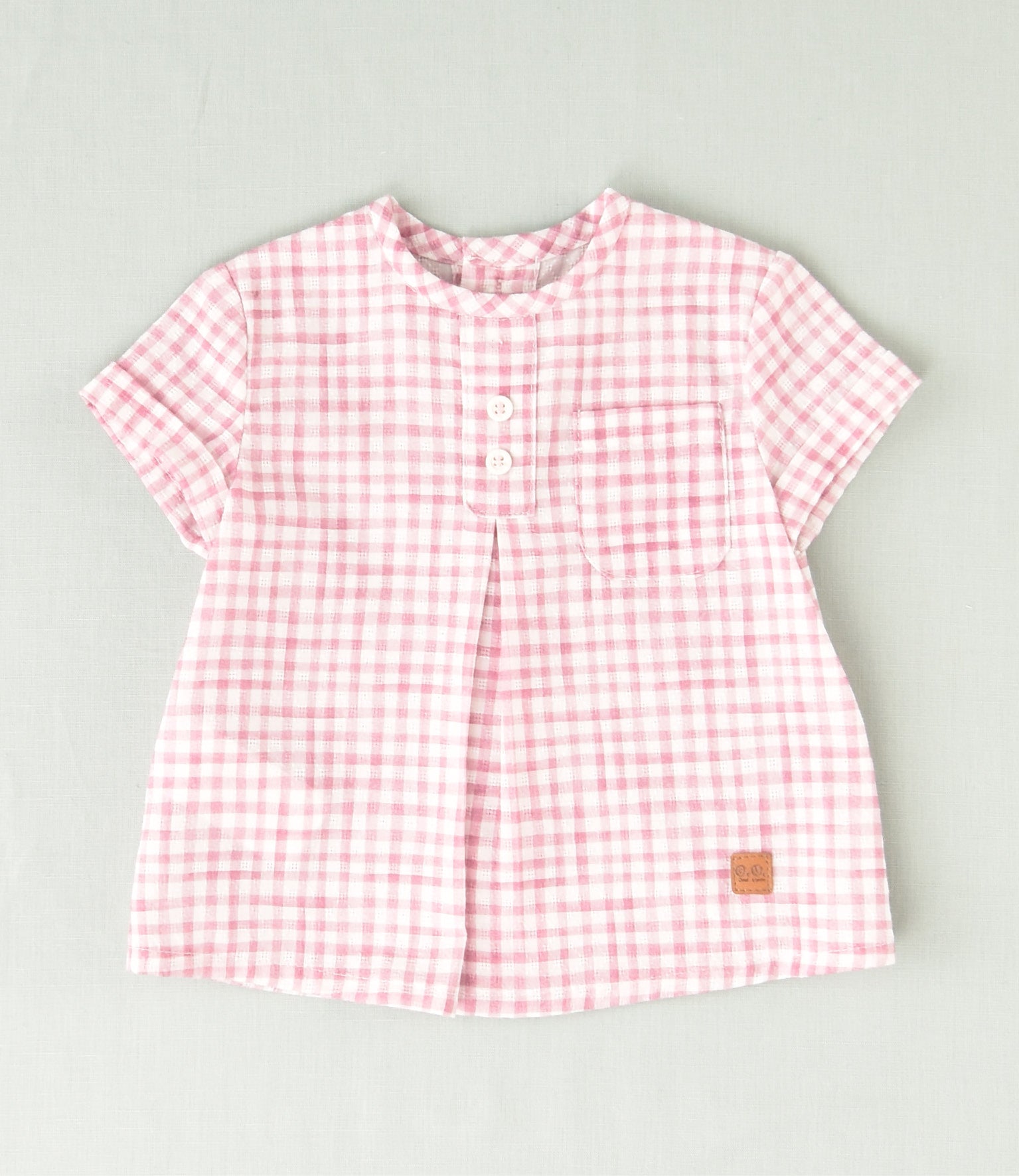BLUSA VICHY BEBE NIÑO