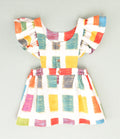 JUPE SALOPETTE MULTICOLORE