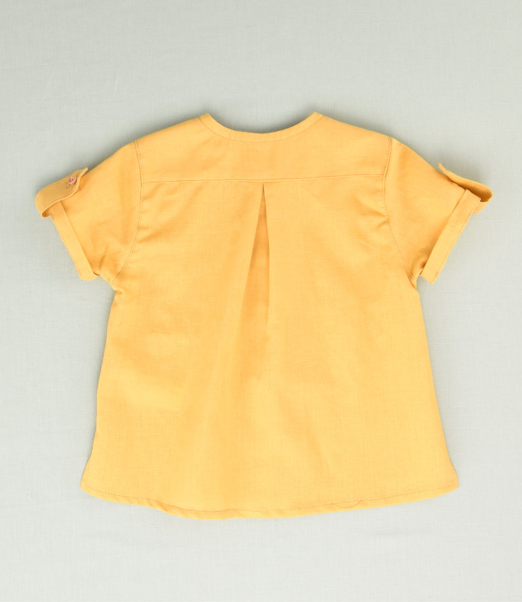 BLUSA LINO M/C NIÑO