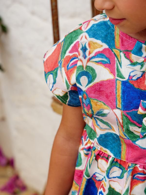 VESTIDO ESTAMPADO NIÑA