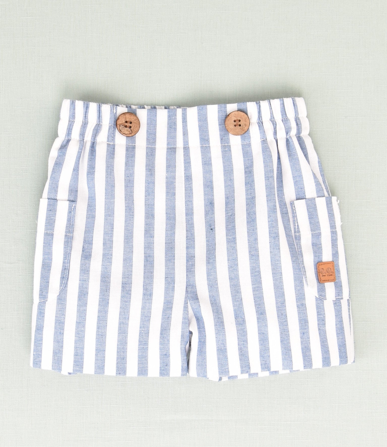 PANTALON CORTO RAYAS NIÑO