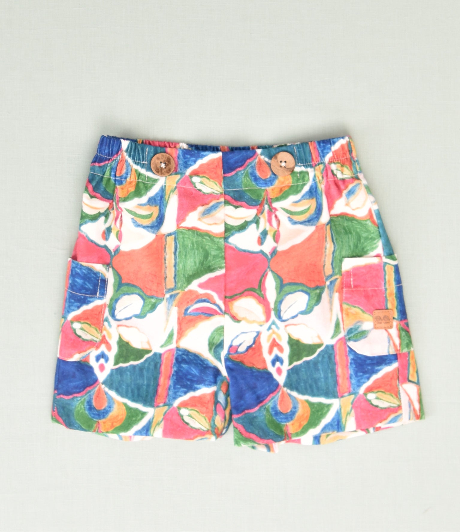 PANTALON CORTO ESTAMPADO NIÑO