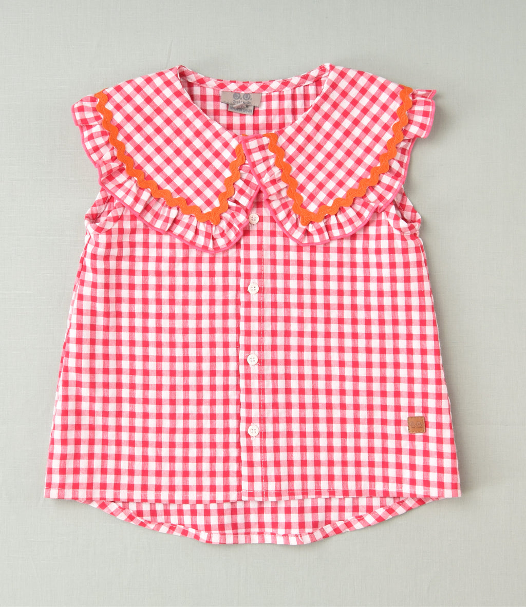 BLUSA VICHY NIÑA