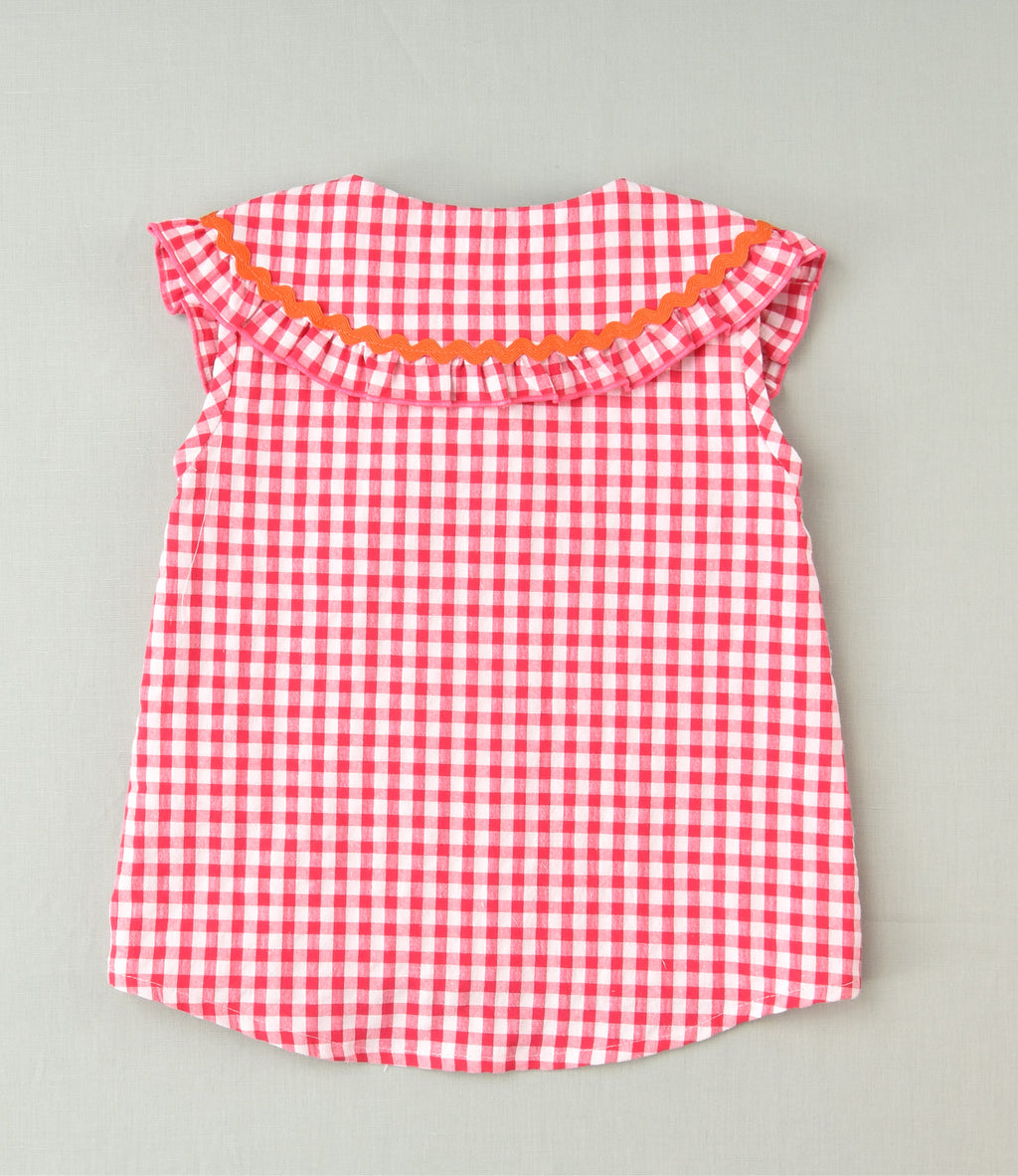 BLUSA VICHY NIÑA